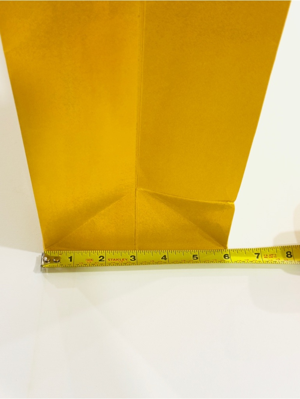FENDI Roma Reusable Paper Shopping Gift Bag Yellow Size 22”x 18.5”x 6” Inches - Picture 8 of 9